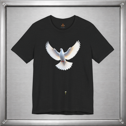 Peace Was Never the Plan – Dove Graphic Humor T-Shirt