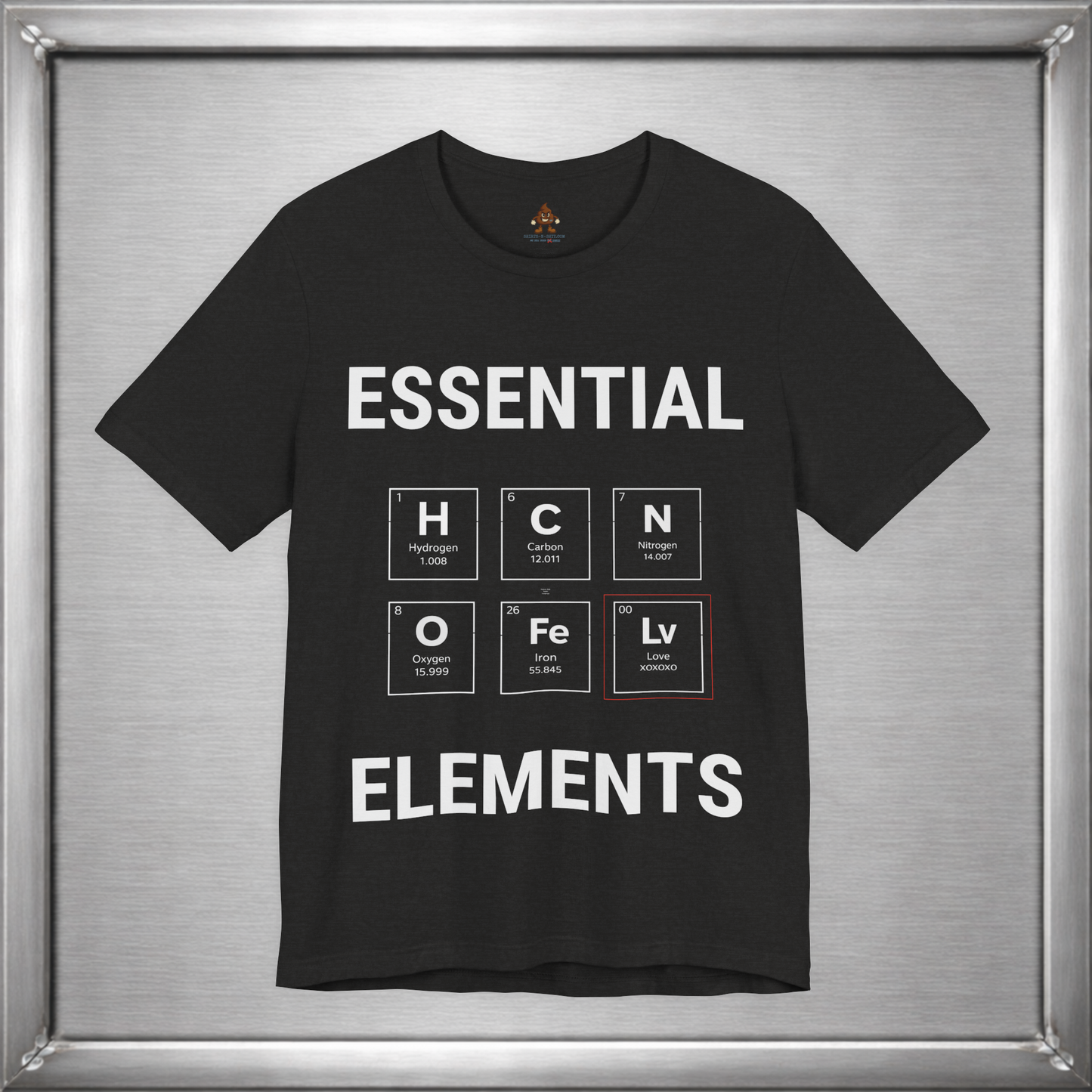 Essential Elements Shirt – Science Meets Love Graphic Tee