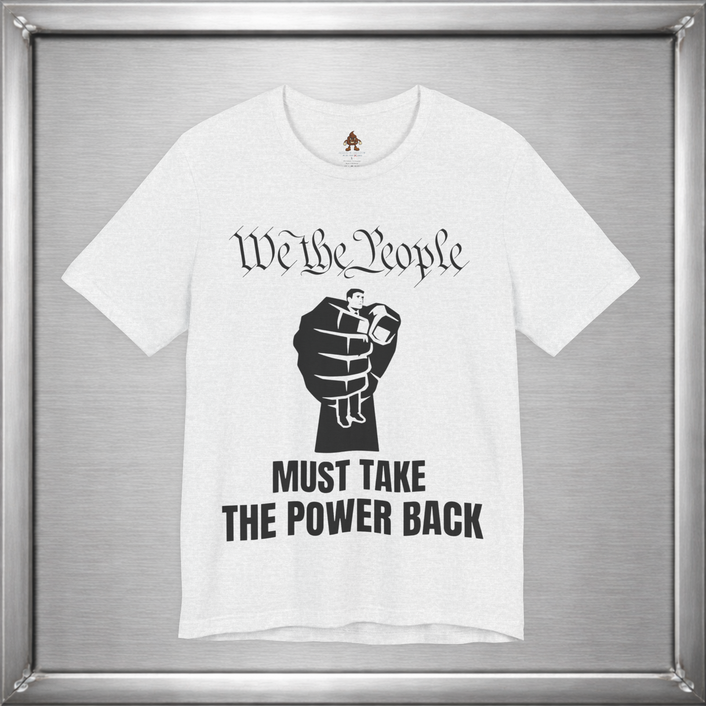We The People Must Take The Power Back – Black Ink Edition