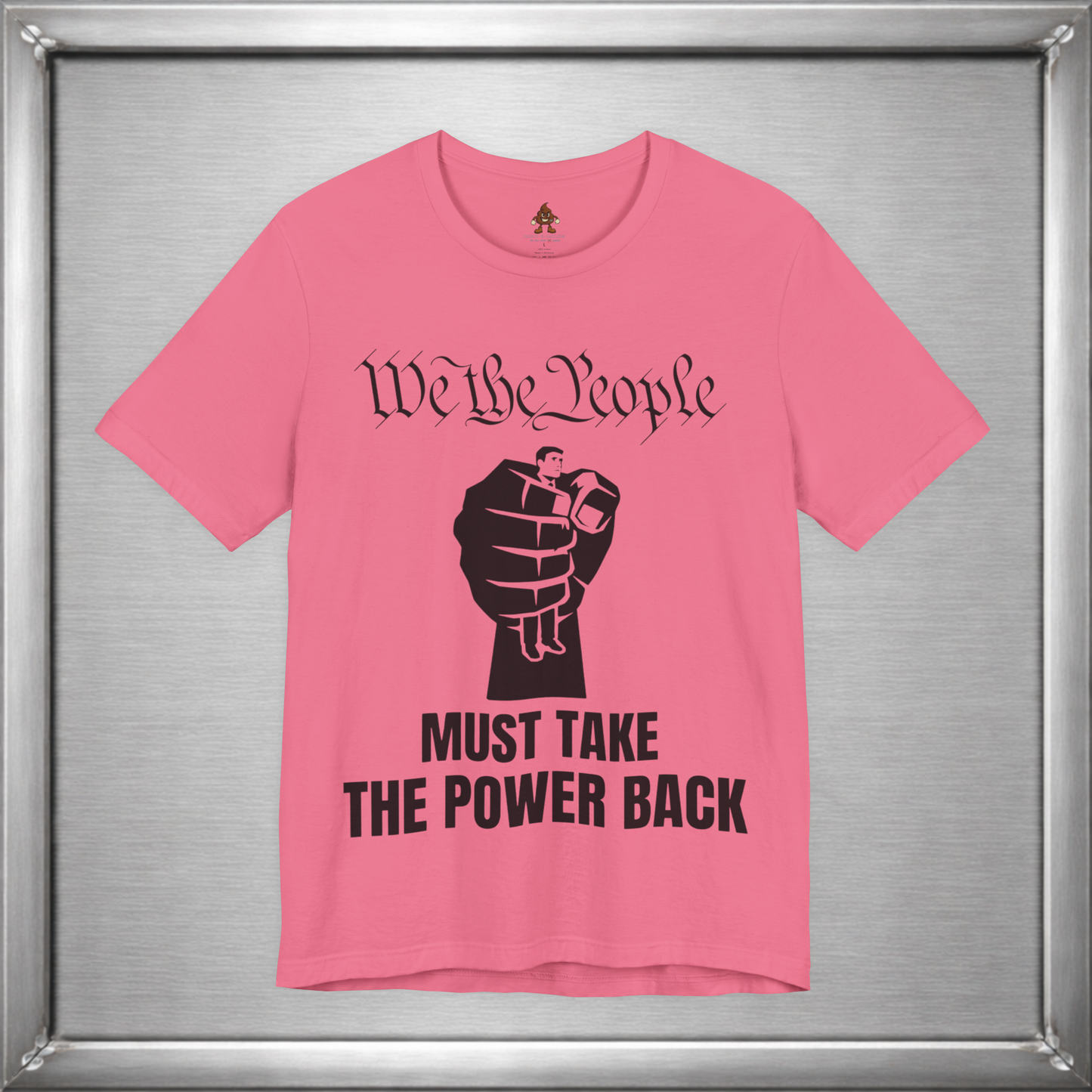 We The People Must Take The Power Back – Black Ink Edition
