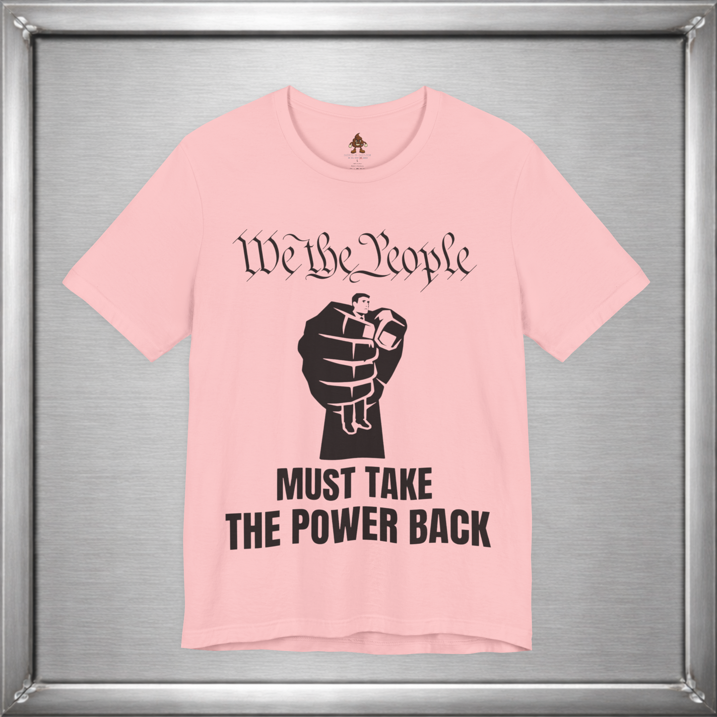We The People Must Take The Power Back – Black Ink Edition