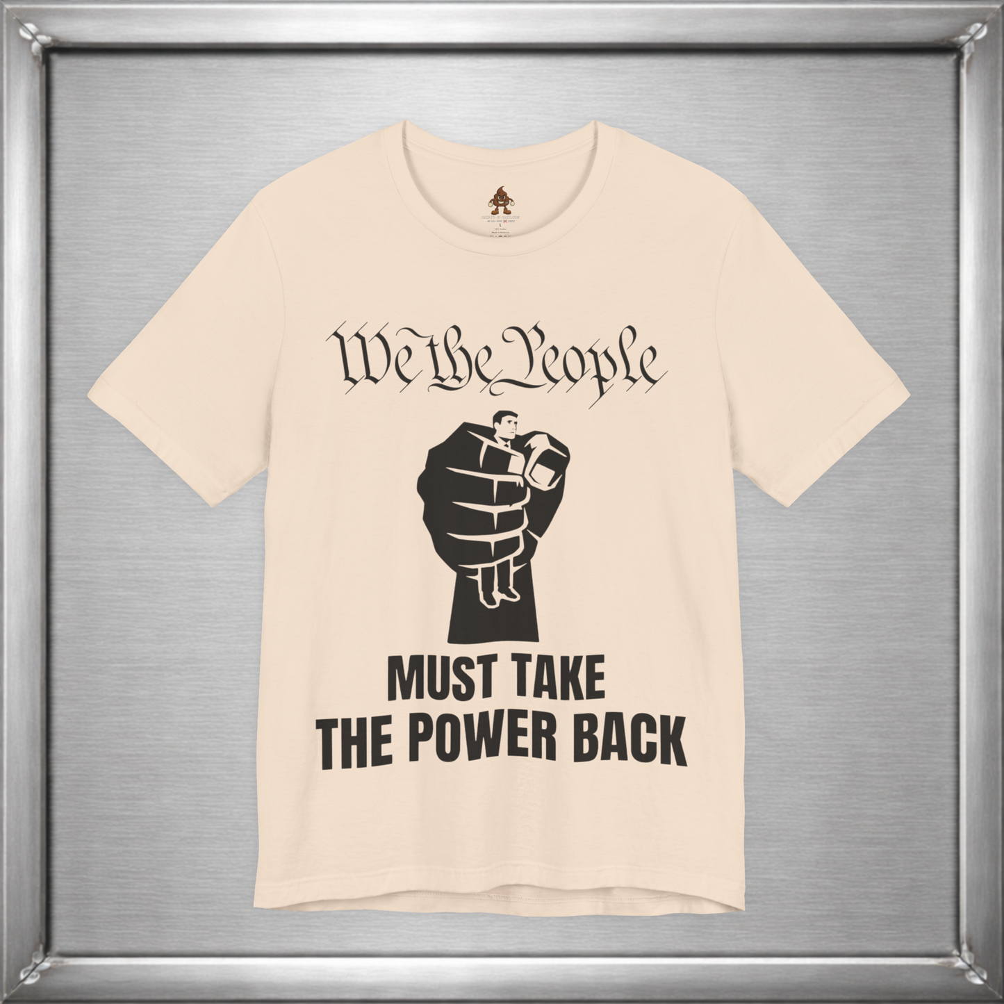 We The People Must Take The Power Back – Black Ink Edition
