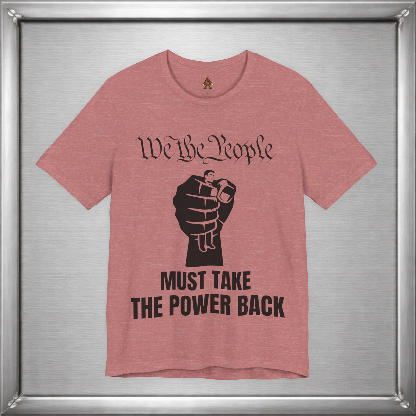 We The People Must Take The Power Back – Black Ink Edition