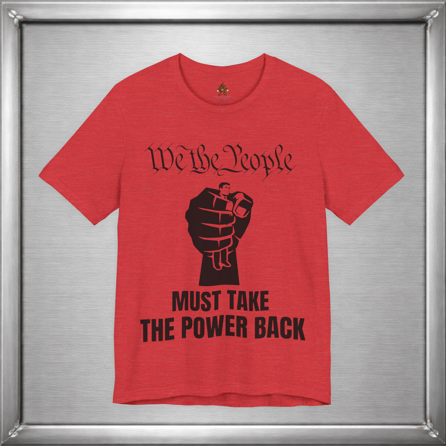 We The People Must Take The Power Back – Black Ink Edition
