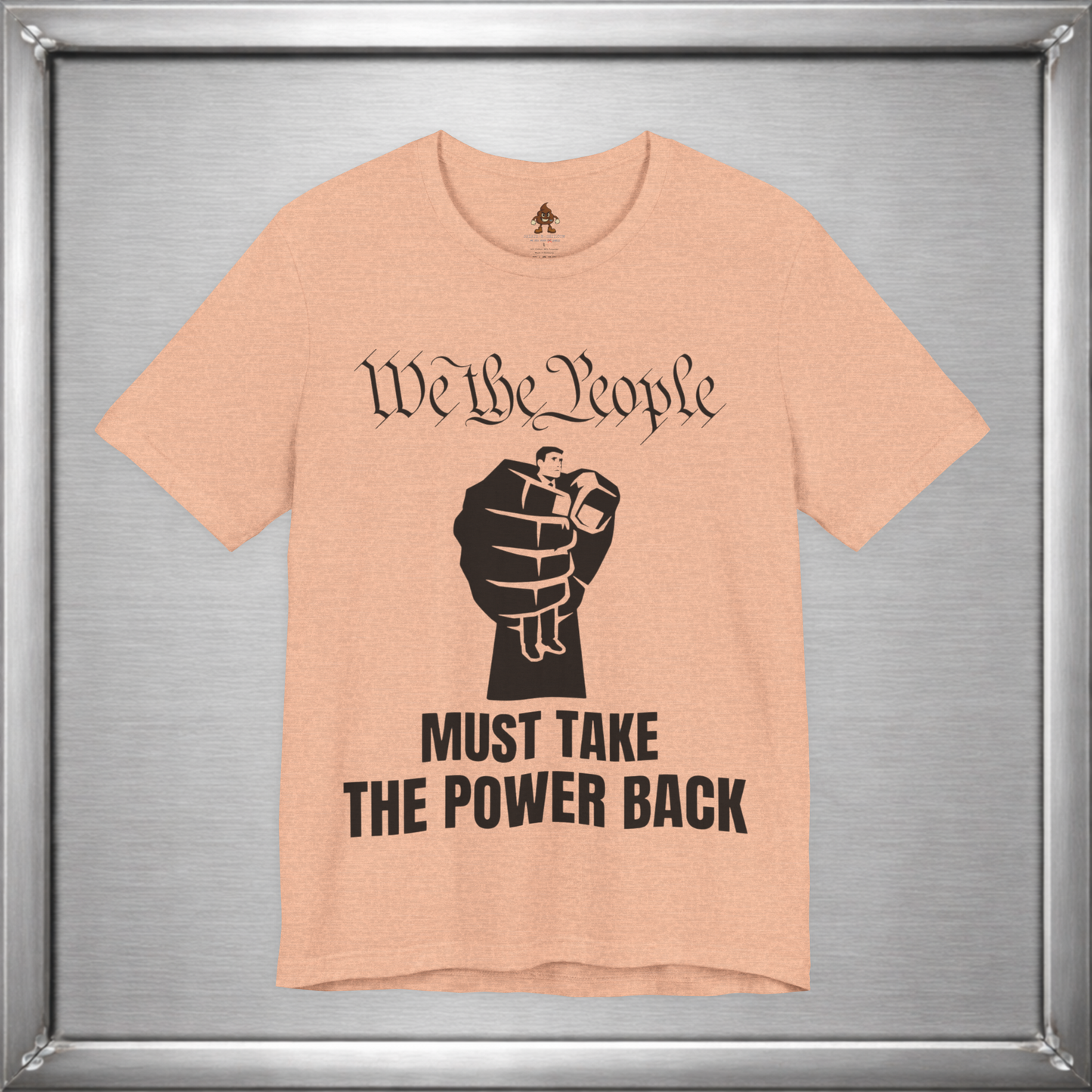 We The People Must Take The Power Back – Black Ink Edition