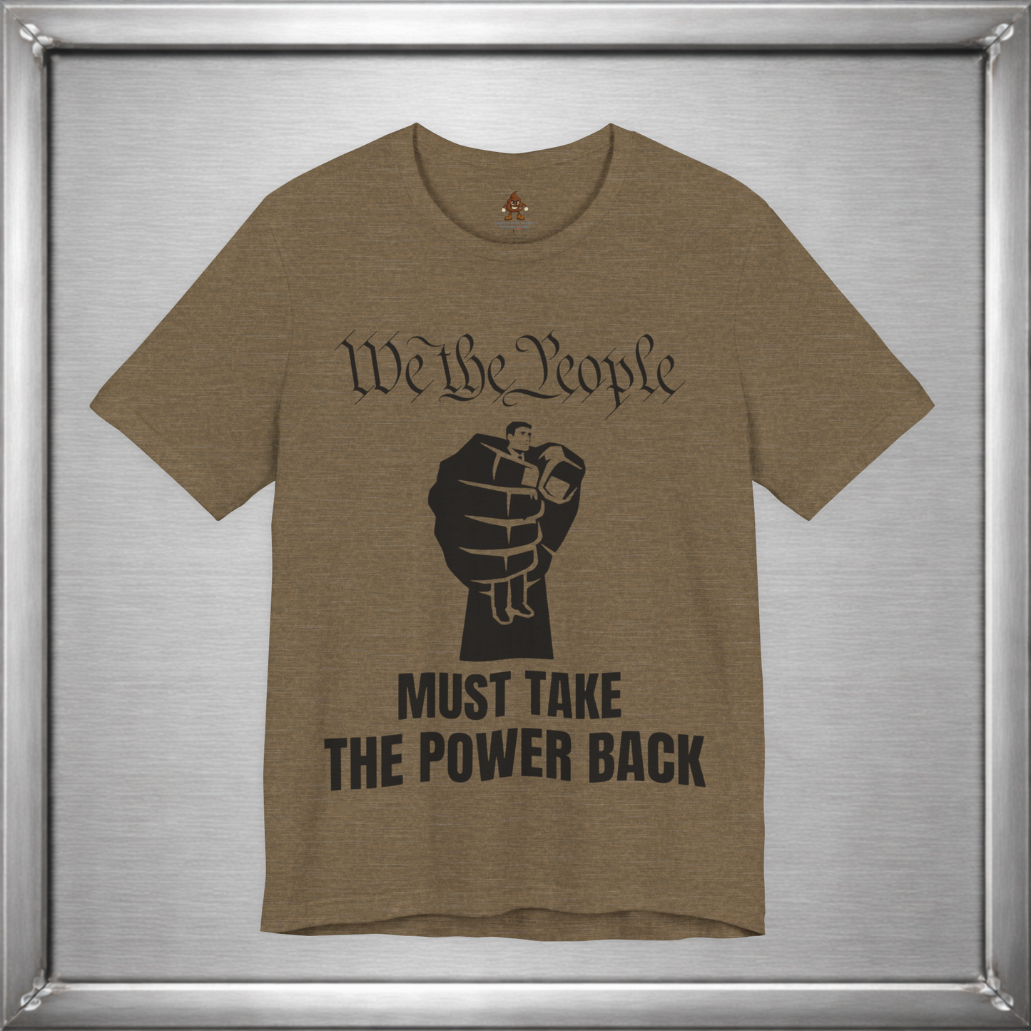 We The People Must Take The Power Back – Black Ink Edition