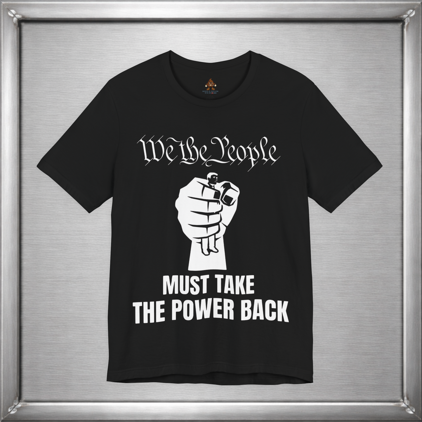 We The People Must Take The Power Back – Off-White Ink Edition