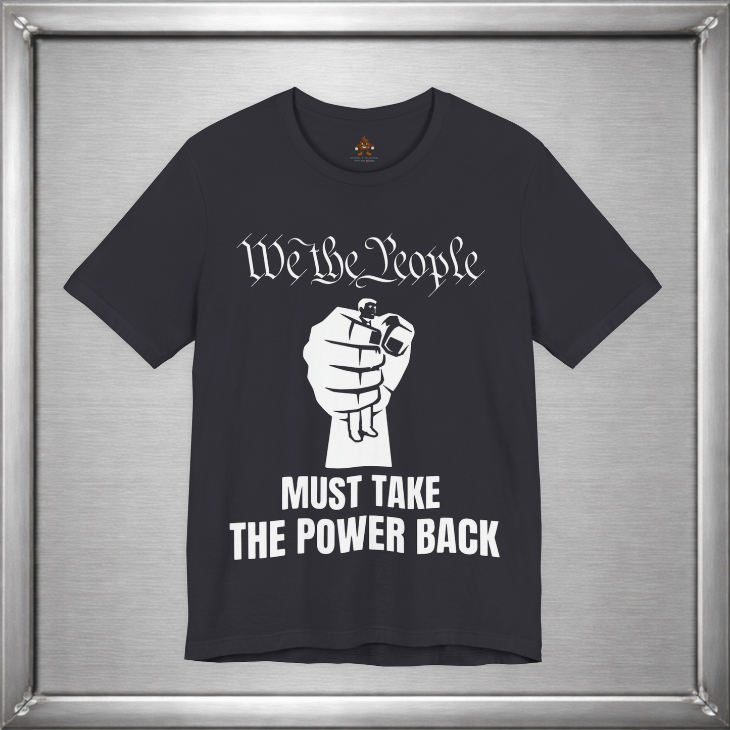 We The People Must Take The Power Back – Off-White Ink Edition