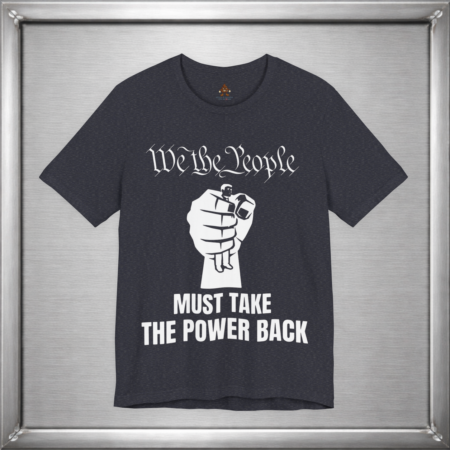 We The People Must Take The Power Back – Off-White Ink Edition