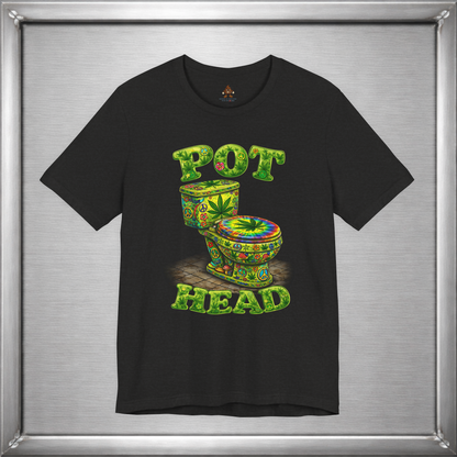 Pot Head Funny Stoner Toilet Shirt
