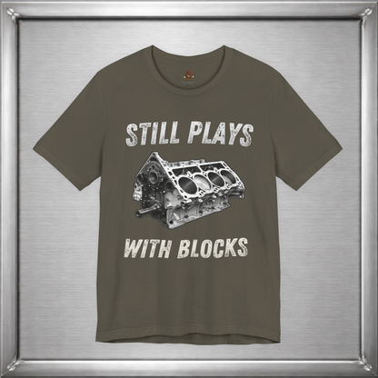 Still Plays With Blocks
