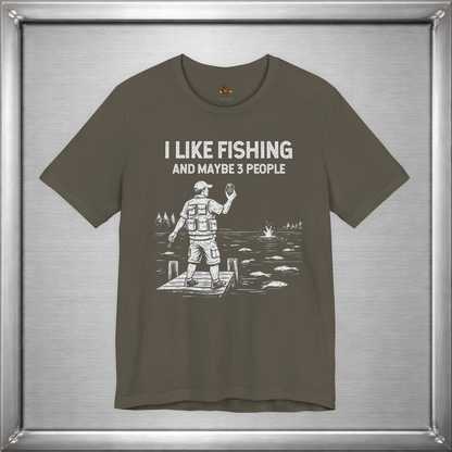 I Like Fishing And Maybe 3 People  - Boom!