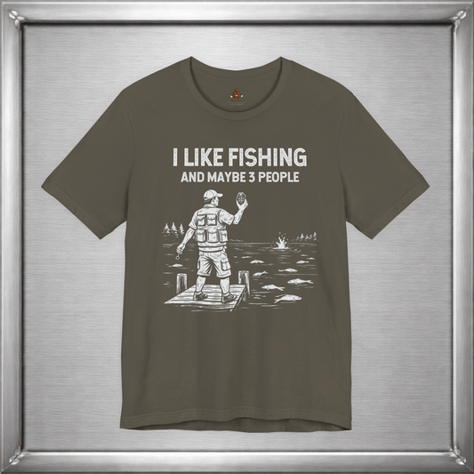 I Like Fishing And Maybe 3 People  - Boom!