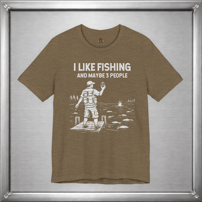 I Like Fishing And Maybe 3 People  - Boom!