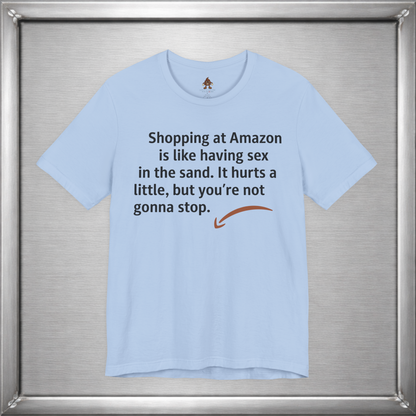 Shopping at Amazon Is Like Having Sex in the Sand