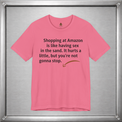 Shopping at Amazon Is Like Having Sex in the Sand