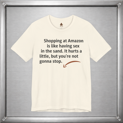 Shopping at Amazon Is Like Having Sex in the Sand