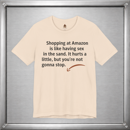Shopping at Amazon Is Like Having Sex in the Sand