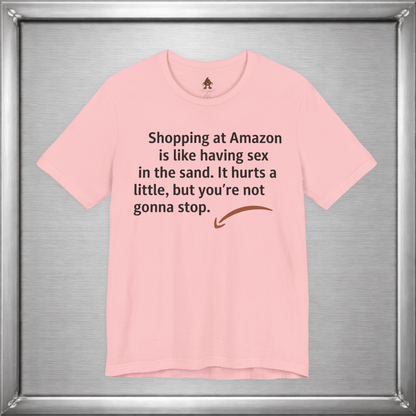 Shopping at Amazon Is Like Having Sex in the Sand
