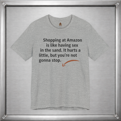 Shopping at Amazon Is Like Having Sex in the Sand