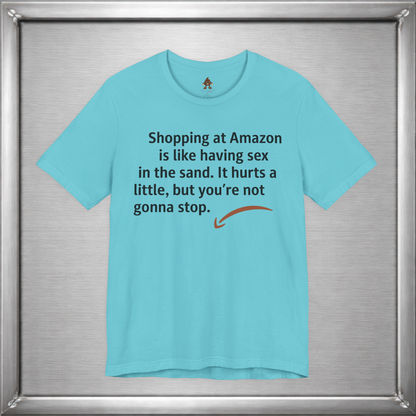 Shopping at Amazon Is Like Having Sex in the Sand