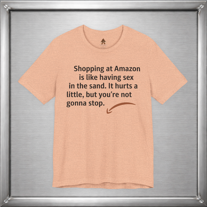 Shopping at Amazon Is Like Having Sex in the Sand
