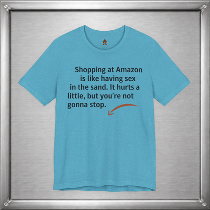 Shopping at Amazon Is Like Having Sex in the Sand