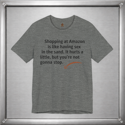 Shopping at Amazon Is Like Having Sex in the Sand