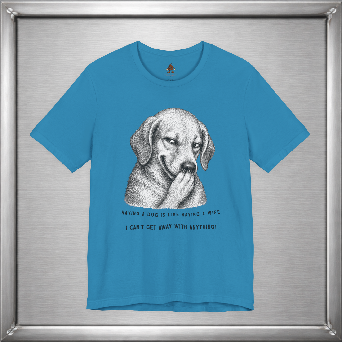 Having a Dog Is Like Having a Wife Funny Dog Owner T-Shirt
