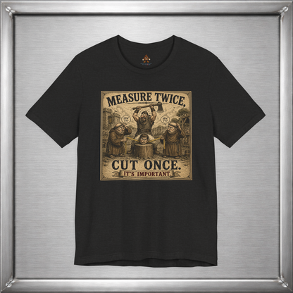 Measure Twice, Cut Once... It's Important T-Shirt