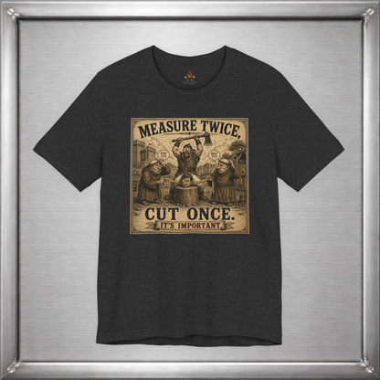 Measure Twice, Cut Once... It's Important T-Shirt