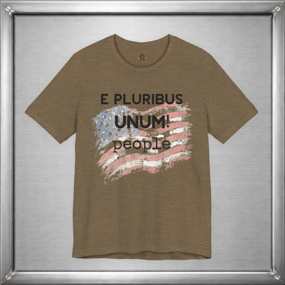 E Pluribus Unum People Patriotic T-Shirt
