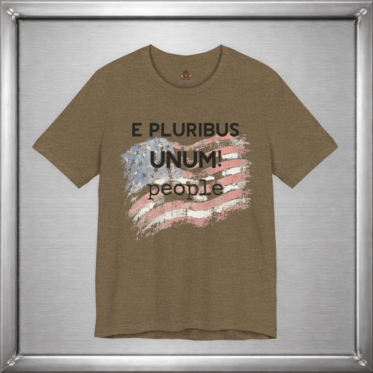E Pluribus Unum People Patriotic T-Shirt